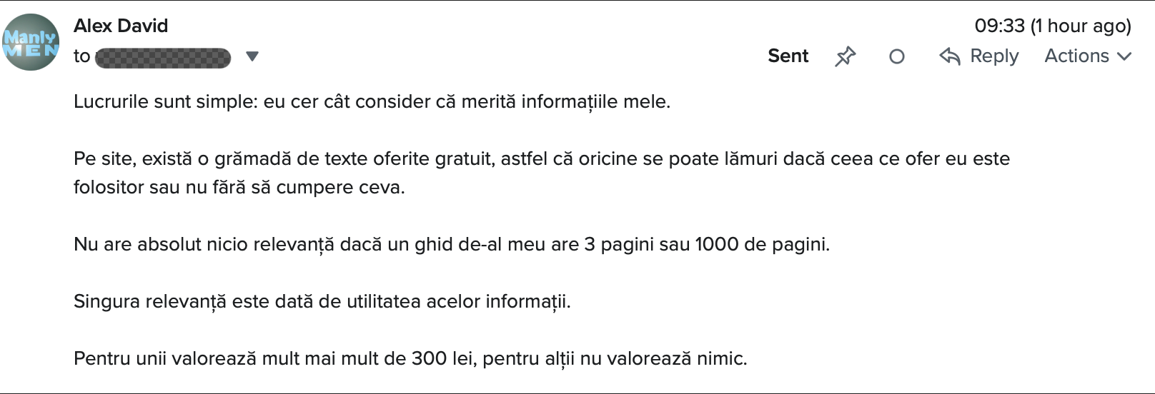 Ce ar trebui să știi despre prețurile ghidurilor Fii bărbat!